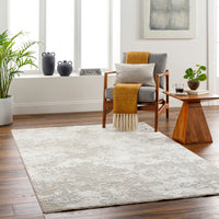 Surya Brunswick Bwk-2322 Cream, Blue, Olive, Light Slate, Taupe, Seafoam Area Rug