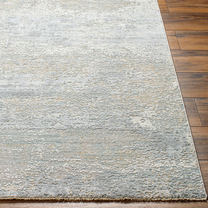 Surya Brunswick Bwk-2325 Cream, Light Slate, Taupe, Blue, Gray, Seafoam Area Rug