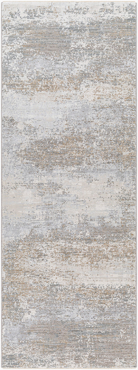Livabliss Brunswick Bwk-2326 Cream, Tan, Olive, Blue, Seafoam, Taupe Rug - runner flat view