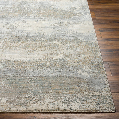 Surya Brunswick Bwk-2326 Cream, Tan, Olive, Blue, Seafoam, Taupe Area Rug