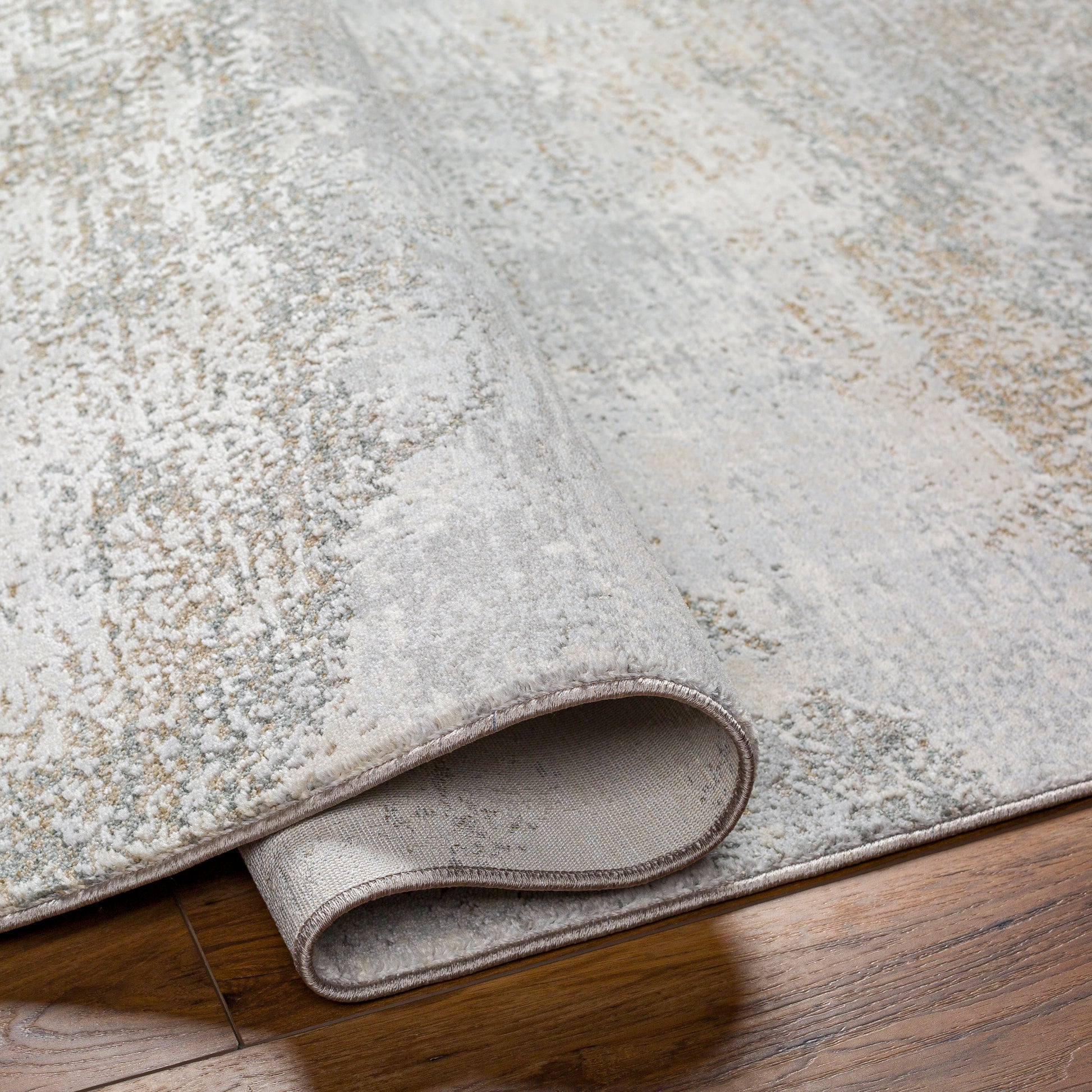 Surya Brunswick Bwk-2326 Cream, Tan, Olive, Blue, Seafoam, Taupe Area Rug