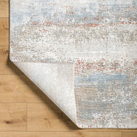 Surya Brunswick Bwk-2327 Blue, Taupe, Cream, Tan, Seafoam, Gray Area Rug