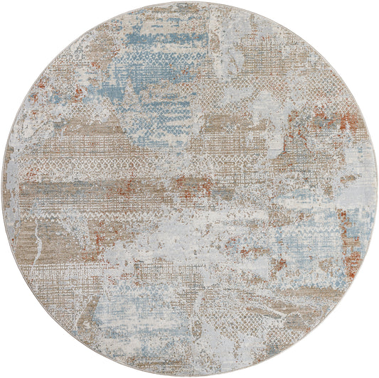 Surya Brunswick Bwk-2330 Blue, Taupe, Cream, Seafoam, Olive, Tan Area Rug