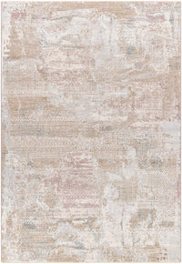 Surya Brunswick Bwk-2331 Cream, Light Slate, Taupe, Tan, Dusty Pink, Blue Area Rug