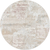 Surya Brunswick Bwk-2331 Cream, Light Slate, Taupe, Tan, Dusty Pink, Blue Area Rug