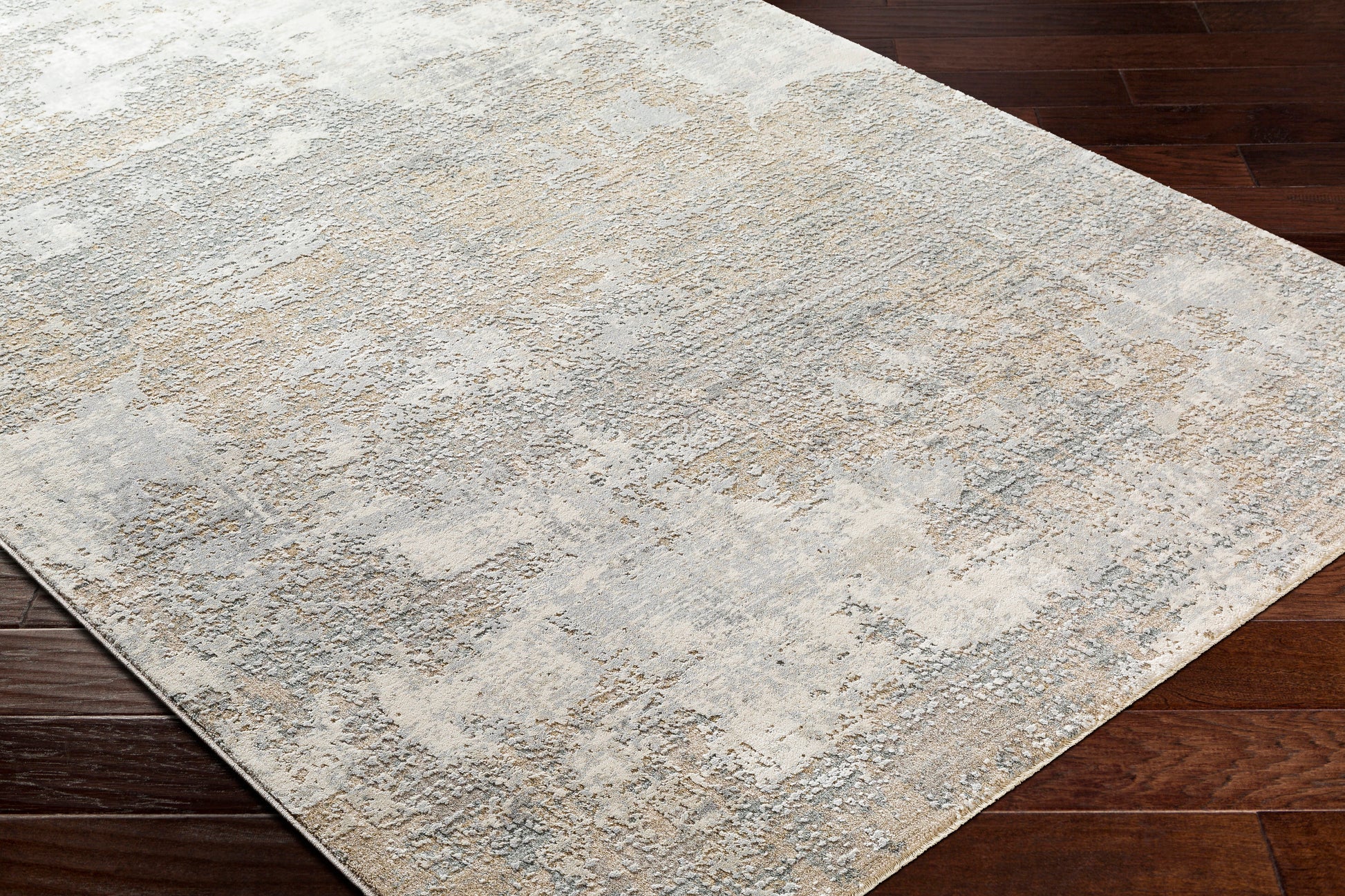 Surya Brunswick Bwk-2332 Cream, Tan, Taupe, Blue, Gray, Seafoam Area Rug