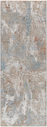 Surya Brunswick Bwk-2335 Taupe, Gray, Cream, Blue, Light Slate, Seafoam Area Rug