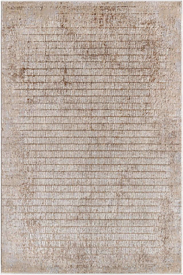 Surya Beyond Byd-2301 Slate Grey Taupe, Ash, Metallic - Silver, Sage, Light Silver Rug.