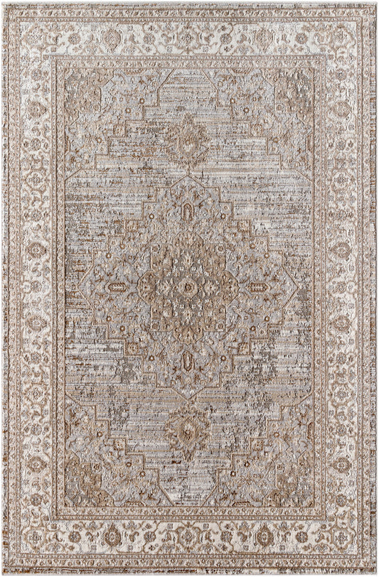 Surya Beyond Byd-2304 Light Slate, Light Beige, Cream Area Rug