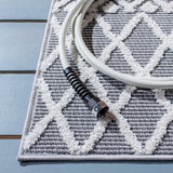 Safavieh Cabana 4'-5" x 6'-5" Rug in Ivory / Grey