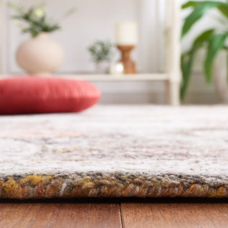 Safavieh Metro 4'-0" x 6'-0" Rug in Ivory / Red
