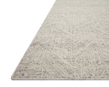 Loloi Raven Rav-01 Silver/Ivory Rug - rug corner