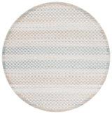Safavieh Stella 6'-7" x 6'-7" Rug in Beige / Blue