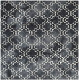 Safavieh Dip Dye 7'-0" x 7'-0" Rug in Graphite / Ivory