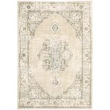 Oriental Weavers Sphinx Andorra 303D Beige / Ivory Rugs - main flat