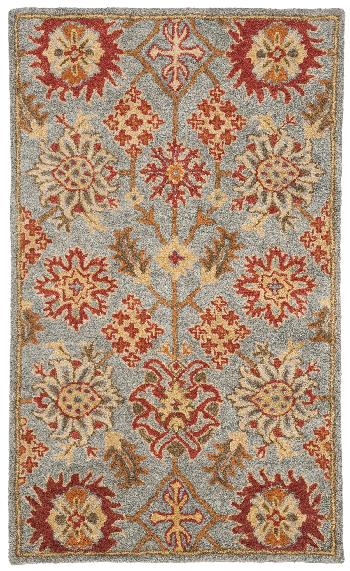 Safavieh Heritage 3'-0" x 5'-0" Rug in Charcoal / Multi