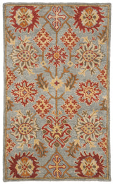 Safavieh Heritage 3'-0" x 5'-0" Rug in Charcoal / Multi