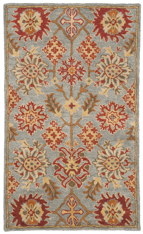 Safavieh Heritage 3'-0" x 5'-0" Rug in Charcoal / Multi