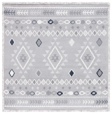 Safavieh Marrakesh 6'-7" x 6'-7" Rug in Grey / Light Grey