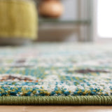 Safavieh Madison 4'-0" x 6'-0" Rug in Green / Beige