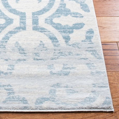 Safavieh Martha Stewart Isabella 4'-0" x 6'-0" Rug in Turquoise / Ivory