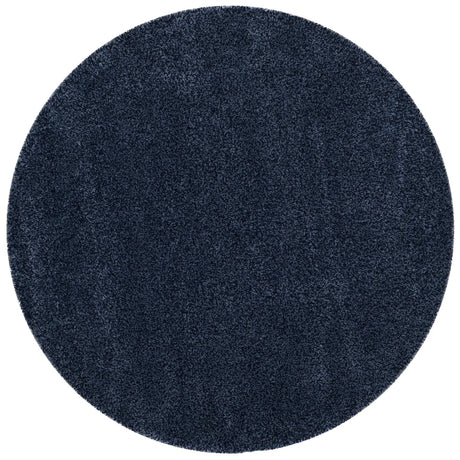 Safavieh Santa Monica Shag 6'-7" x 6'-7" Rug in Navy