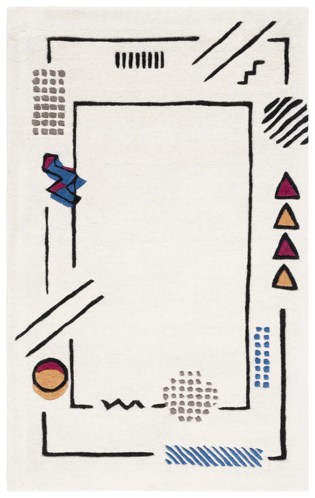 Safavieh Fifth Avenue 3'-0" x 5'-0" Rug in Ivory / Blue