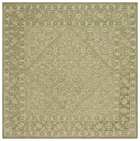 Safavieh Dip Dye 7'-0" x 7'-0" Rug in Green