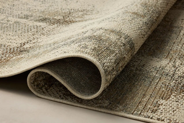Loloi Saylor SAY-08 Smoke / Ivory Rug - pile height