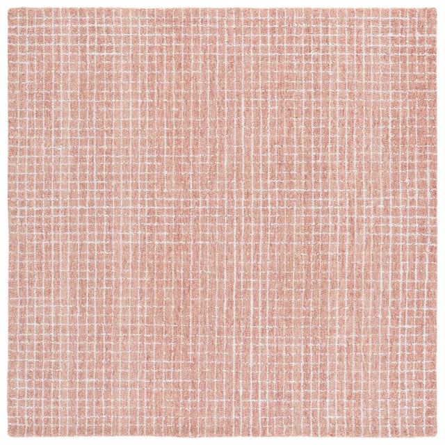 Safavieh Abstract 6'-0" x 6'-0" Rug in Ivory / Blush