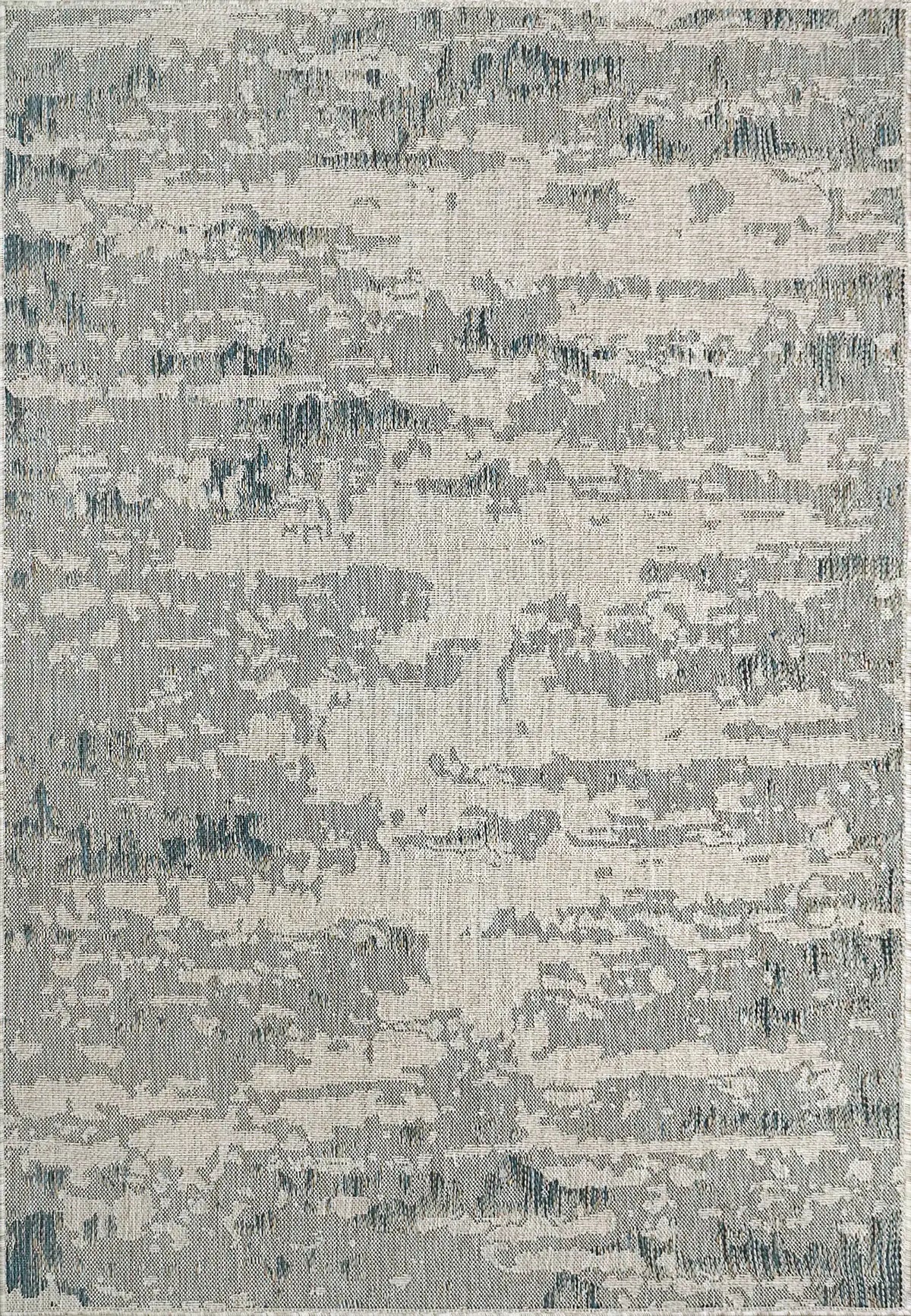 Dynamic Rugs Melissa 4234 Grey/Blue Rug - Rectangular
