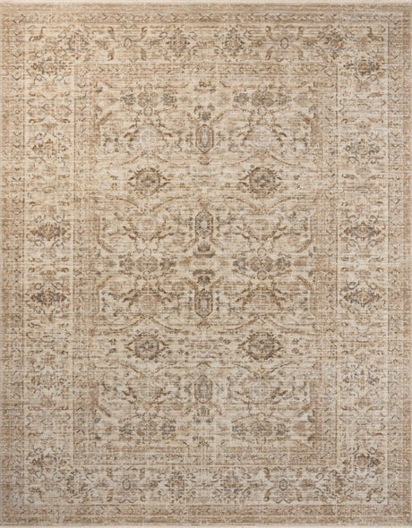 Loloi Heritage Her-04 Ivory/Natural Rug - main flat