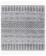 Safavieh Casablanca 6'-0" x 6'-0" Rug in Black / Ivory