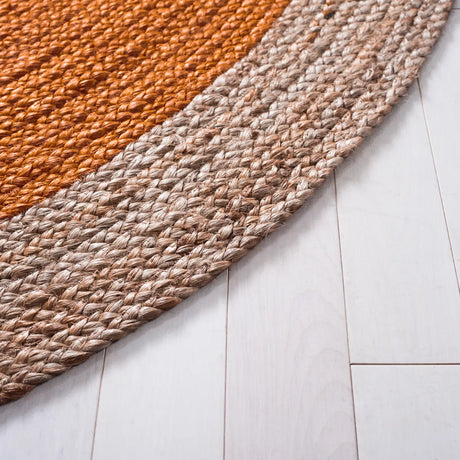 Safavieh Natural Fiber 5'-0" x 8'-0" Rug in Orange / Natural