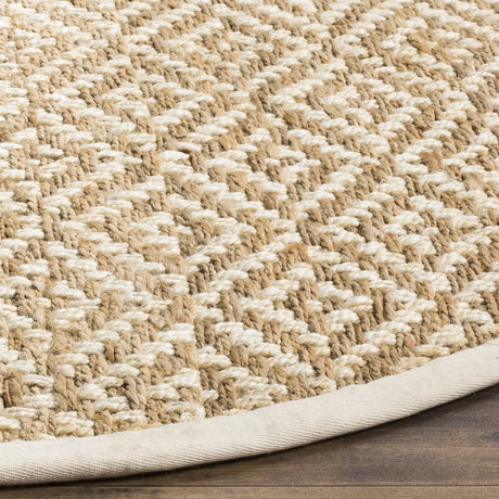 Safavieh Natural Fiber 6'-0" x 6'-0" Rug in Ivory / Natural