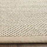 Safavieh Natural Fiber 10'-0" x 14'-0" Rug in Marble / Linen