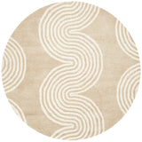 Safavieh Chatham 5'-0" x 5'-0" Rug in Beige / Ivory