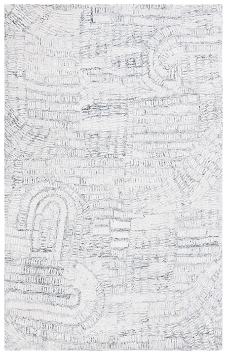Safavieh Glamour 4'-0" x 6'-0" Rug in Grey / Ivory