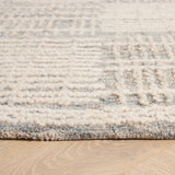 Safavieh Abstract 6'-0" x 6'-0" Rug in Dark Grey / Ivory