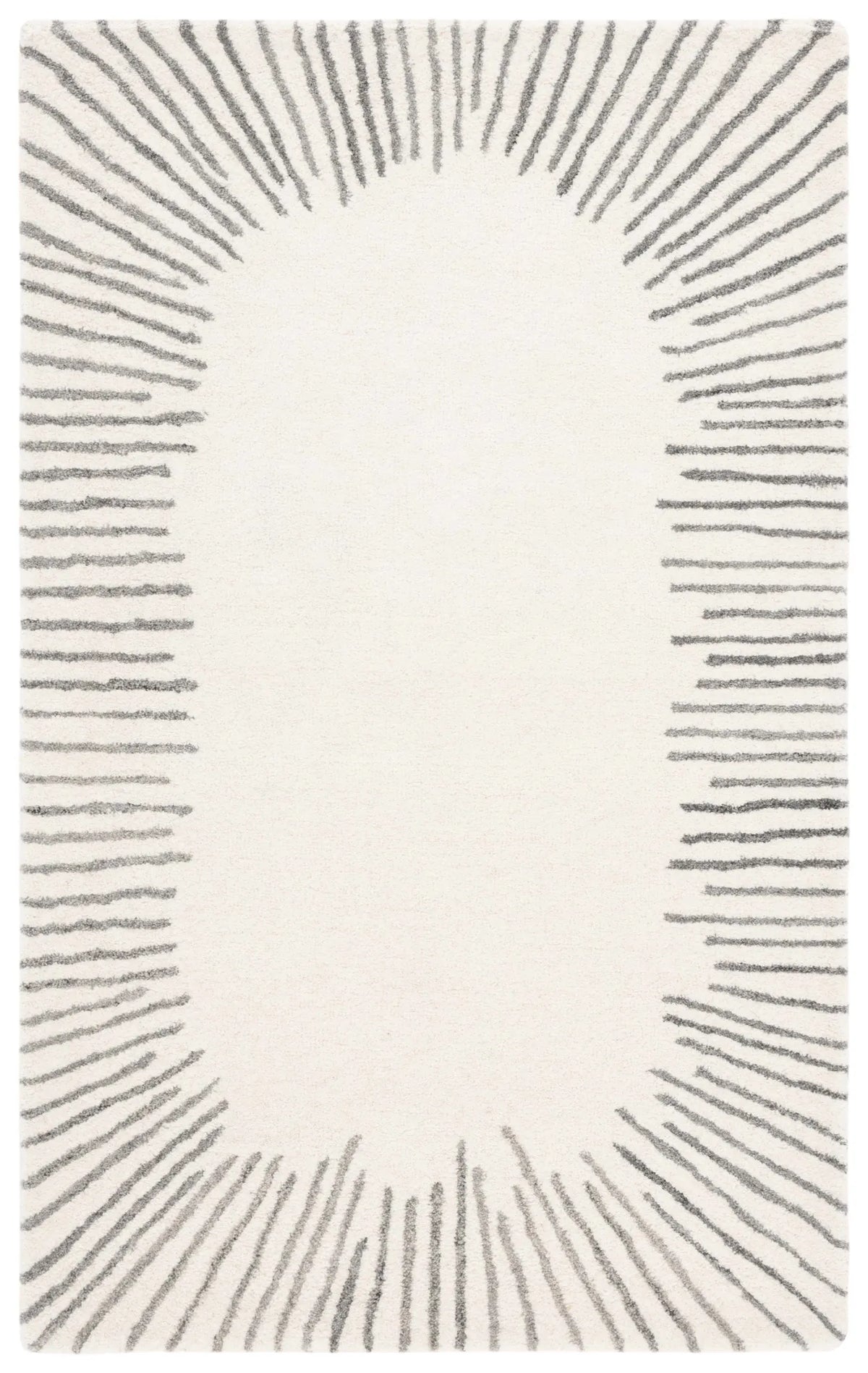 Safavieh Fifth Avenue 3'-0" x 5'-0" Rug in Ivory / Grey