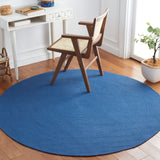 Safavieh Braided 5'-0" x 5'-0" Rug in Blue