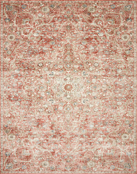Loloi Saban Sab-02 Rust/Beige Rugs - main flat