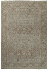 Dynamic Rugs Solace 17922 Power Loomed Traditional Cream/Grey/Rust Rug - Rectangular