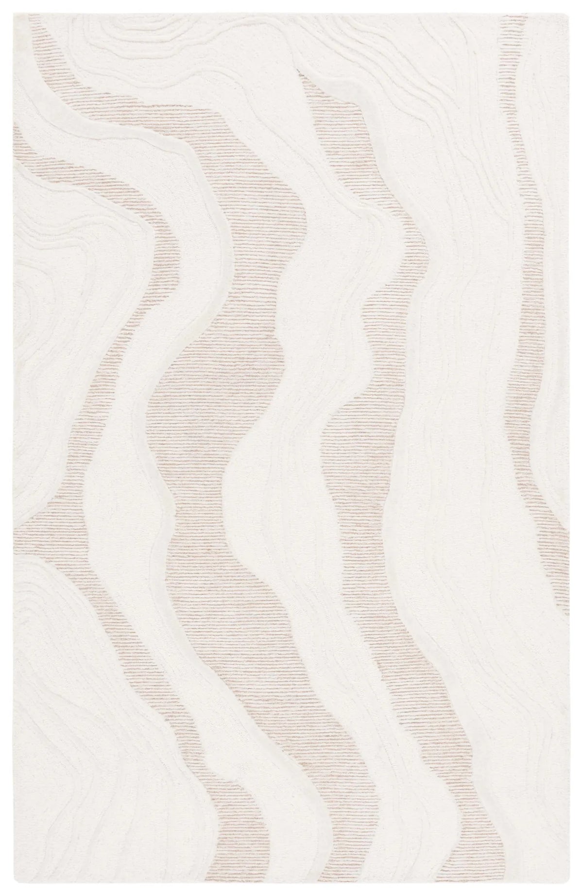 Safavieh Fifth Avenue 4'-0" x 6'-0" Rug in Natural / Ivory