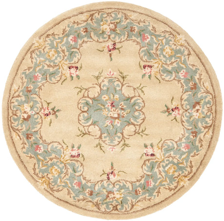 Safavieh Bergama 4'-0" x 4'-0" Rug in Ivory / Light Blue