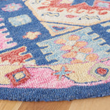 Safavieh Aspen 7'-0" x 7'-0" Rug in Blue / Red