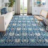 Safavieh Evoke 10'-0" x 14'-0" Rug in Blue / Ivory