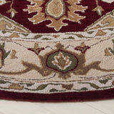 Safavieh Royalty 7'-0" x 7'-0" Rug in Red / Beige