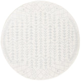 Safavieh Tulum 6'-7" x 6'-7" Rug in Ivory / Light Grey