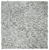 Safavieh Rio Shag 6'-0" x 6'-0" Rug in Grey / Ivory